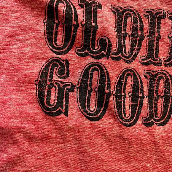 Vintage 70s Red Ringer T-Shirt Oldie but Goodie Size Small/Med - Picture 3 of 9